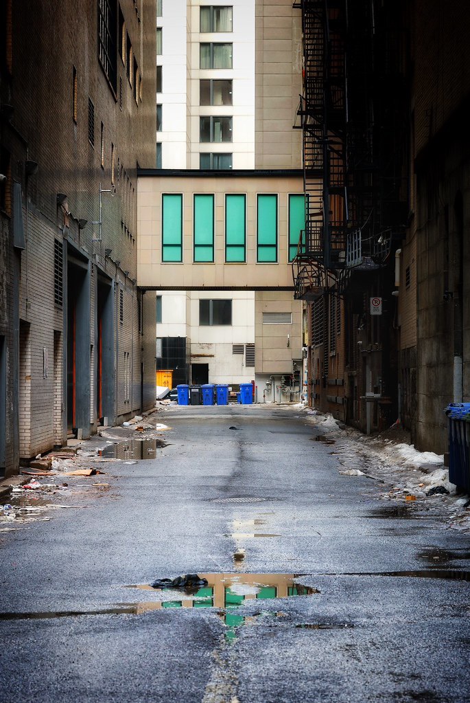 Shot on rue de Bleury using the Canon R5 Mark II, with RF 85mm f1.2 L USM lens, at f8 aperture, shutter speed of 1/200s, ISO 1000.